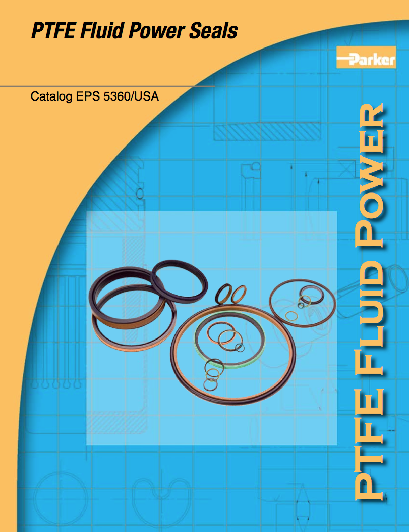 Catálogo 5360 PTFE Fluid Power Seals Vedações Parker