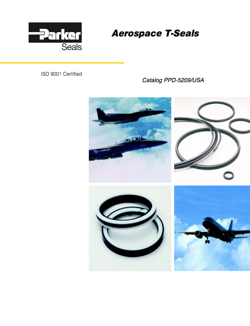 Catálogo AEROSPACE TSEALS Vedações Parker Pradifa