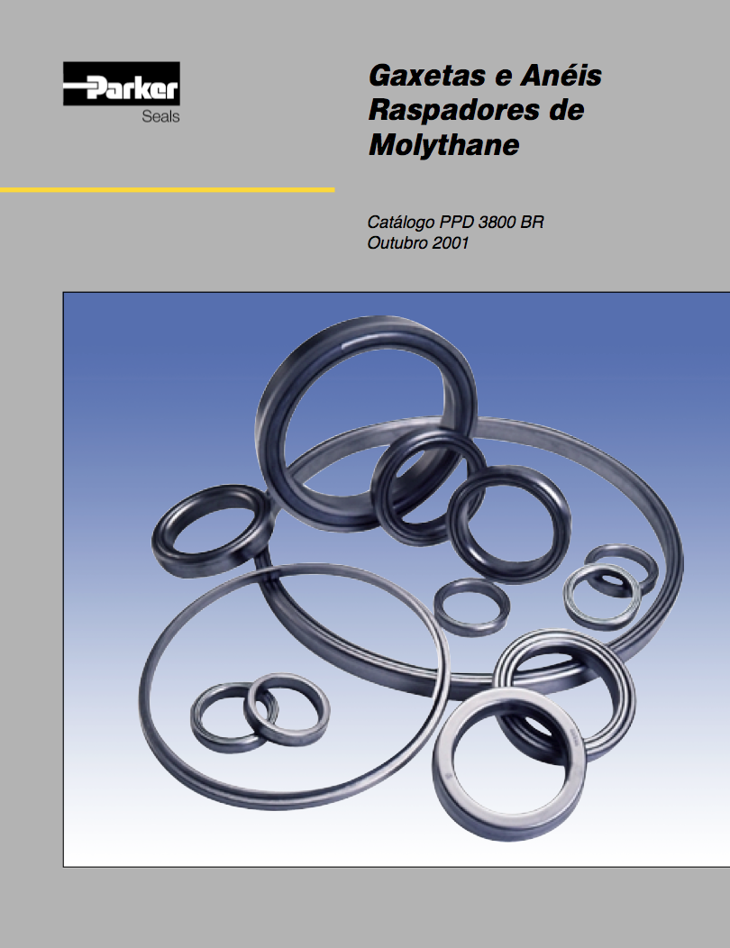 Catálogo Gaxeta ppd_3800 Vedações Parker Pradifa Hipress